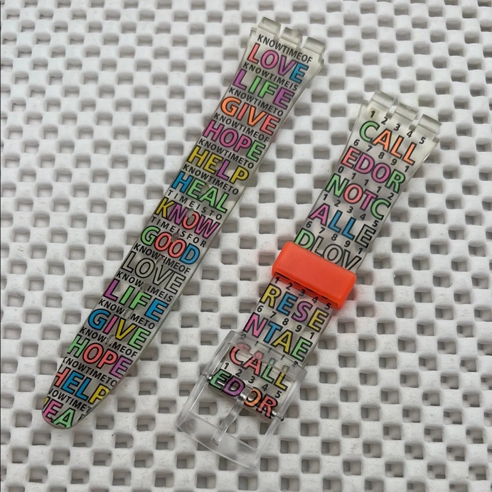 Swatch Watch Band - GK290 - IMAGINE LOVE (Band only)